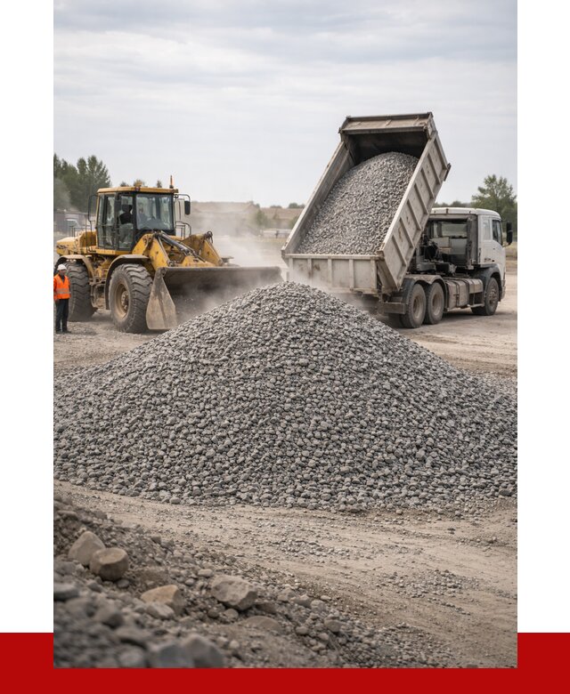 Купить щебень с доставкой в Урае от 2605 руб. | ПРОНЕРУДУрй