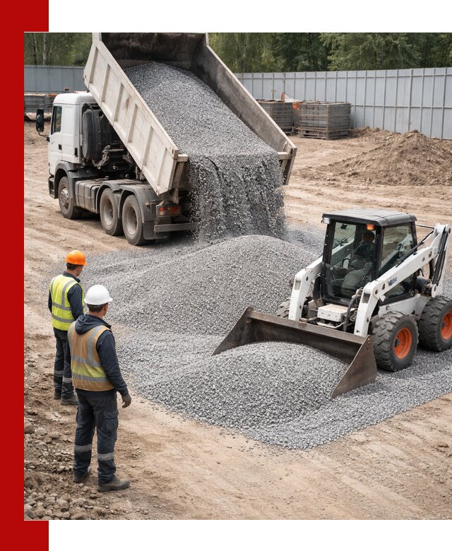 Доставка и продажа гранитного щебня фракции 0-5 в Урае