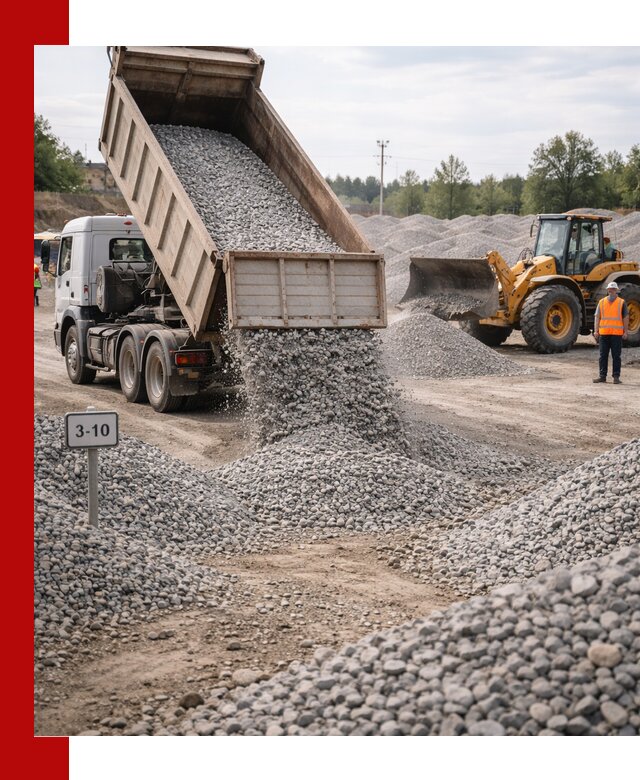 Гранитный щебень фракции 3–10: доставка и продажа в Урае