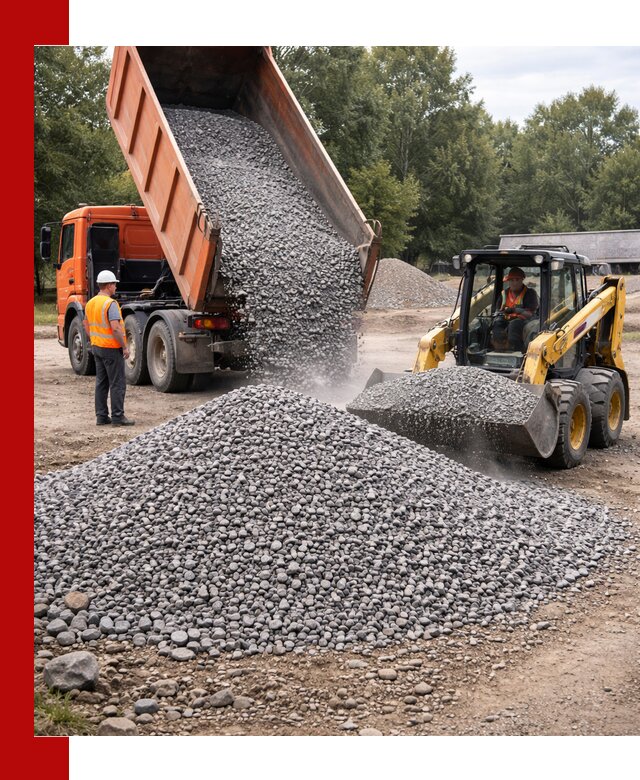 Купить гранитный щебень фракции 5–10 в Урае с доставкой