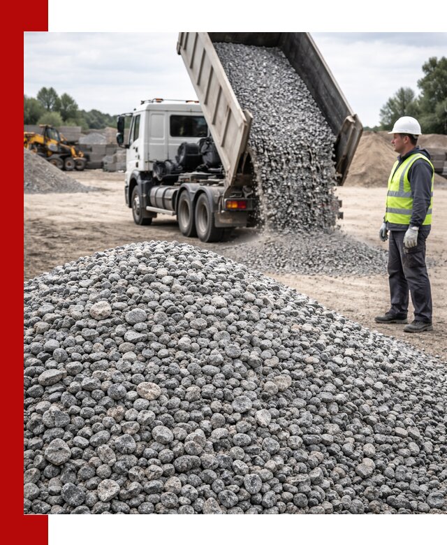 Доставка и продажа гранитного щебня фракции 5-20 в Урае