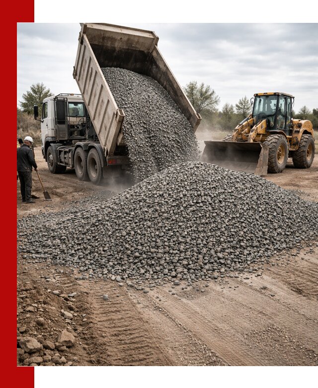 Гранитный щебень фракция 10-20 с доставкой в Урае