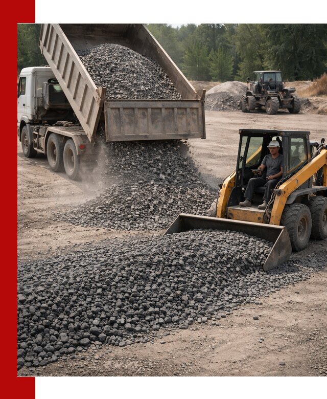 Гранитный щебень фракция 40-70 с доставкой в Урае