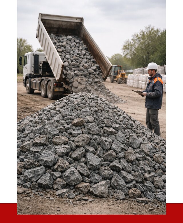 Гранитный щебень фракция 100-200 в Урае от 4377 р. ПРОНЕРУДУрй