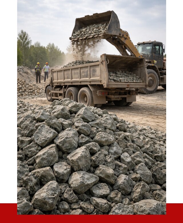 Щебень габбро диабаз фракция 70-150 в Урае от 2918 р.|ПРОНЕРУДУрй