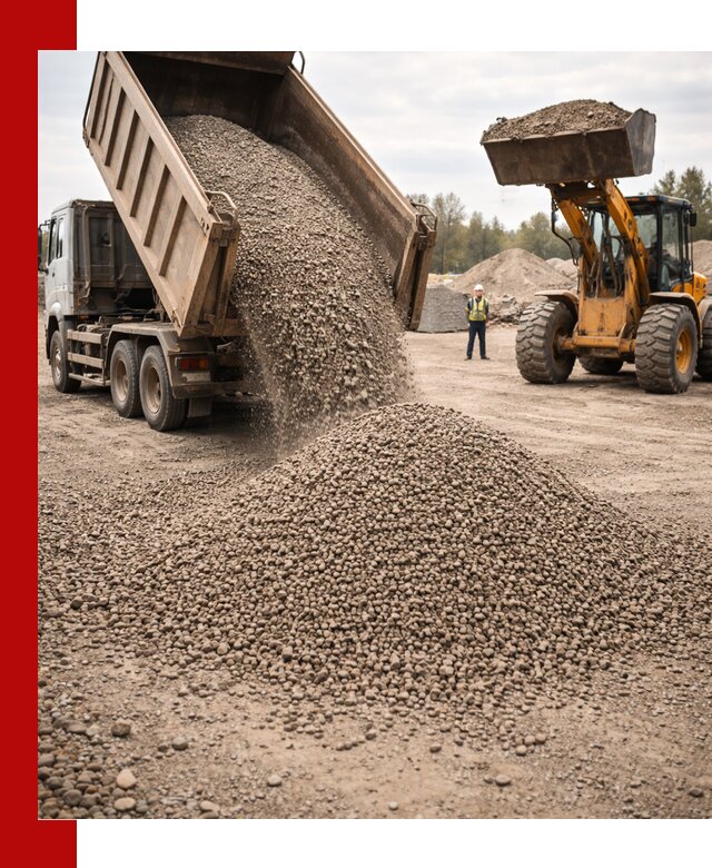 Гравийный щебень фракция 3–10 с доставкой в Урае