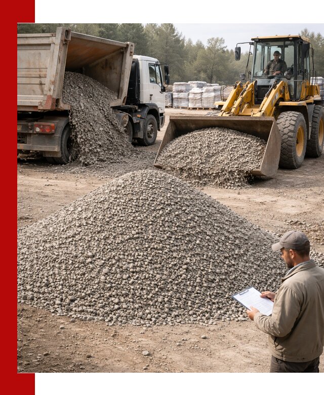 Гравийный щебень фракция 5–10 с доставкой в Урае