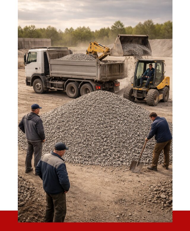 Гравийный щебень фракция 5-20 в Урае от 2501 р. ПРОНЕРУДУрй