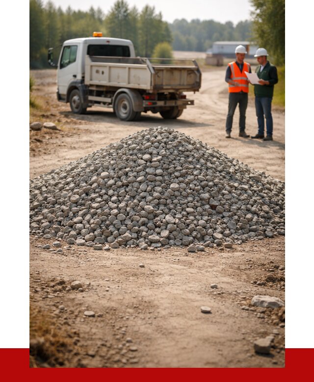 Гравийный щебень фракция 20-40 в Урае от 1251 р. | ПРОНЕРУДУрй