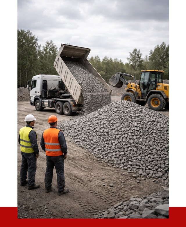 Гравийный щебень фракция 40-70 в Урае от 9900р | ПРОНЕРУДУрй