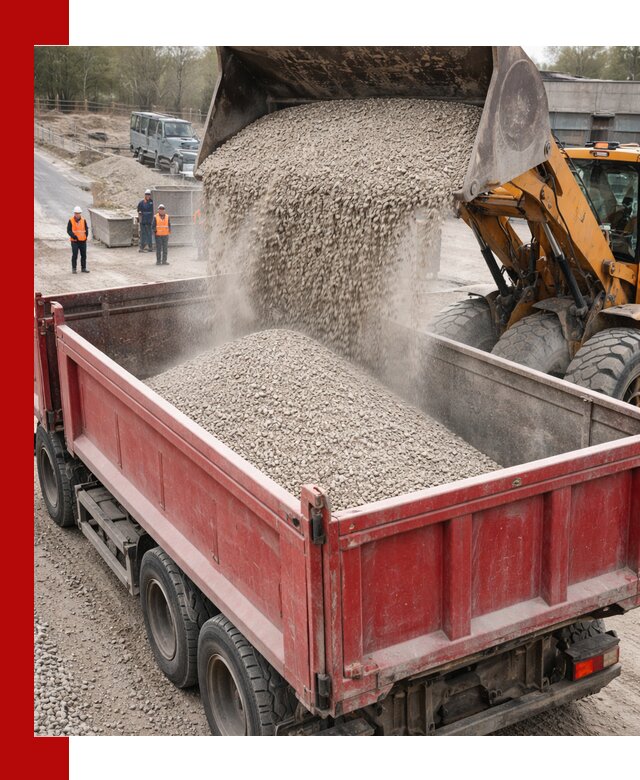 Купить известняковый щебень фракции 0-5 с доставкой в Урае