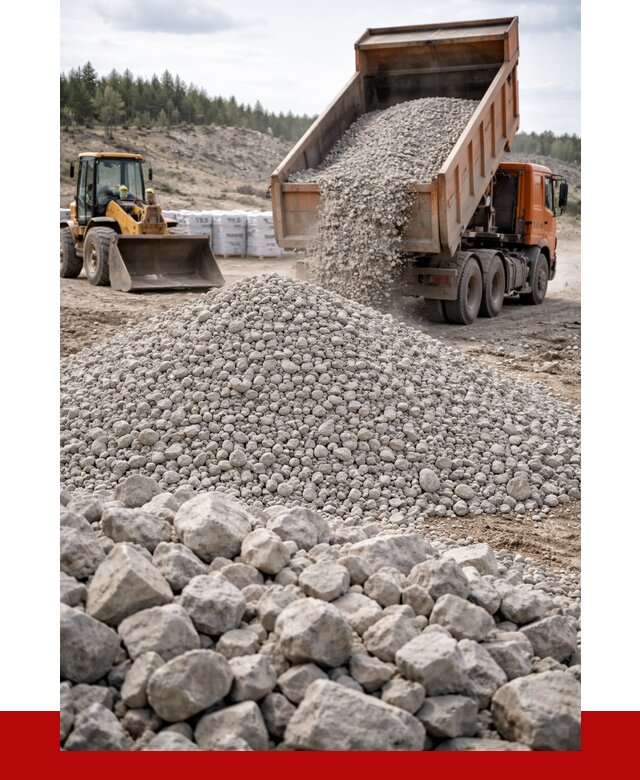 Доломитовый щебень фр. 20-40 в Урае от 4377 р. | ПРОНЕРУДУрй