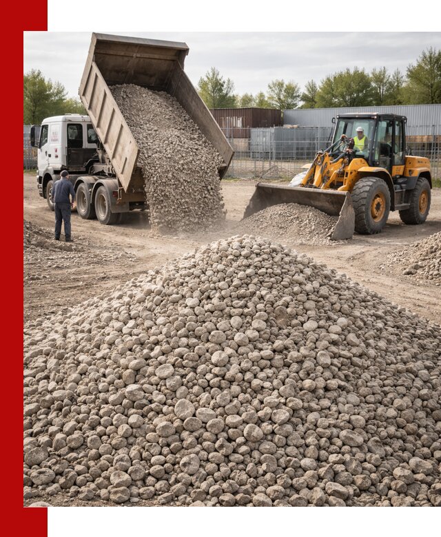 Доломитовый щебень фракции 20–41 с доставкой в Урае