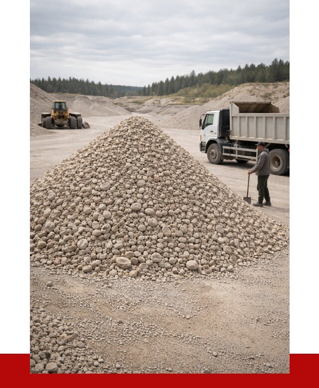 Доломитовый щебень фракция 40-70 в Урае от 2918 | ПРОНЕРУДУрй