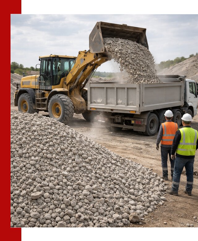 Доломитовый щебень фракция 40–71 доставка и продажа в Урае