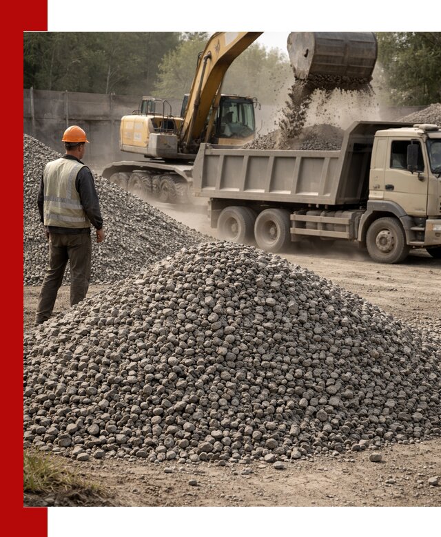 Шлаковый щебень фракция 5-20 с доставкой в Урае