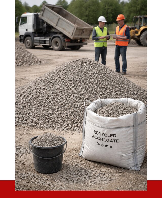 Вторичный щебень фракция 0-5 в Урае от 1667 р. ПРОНЕРУДУрй