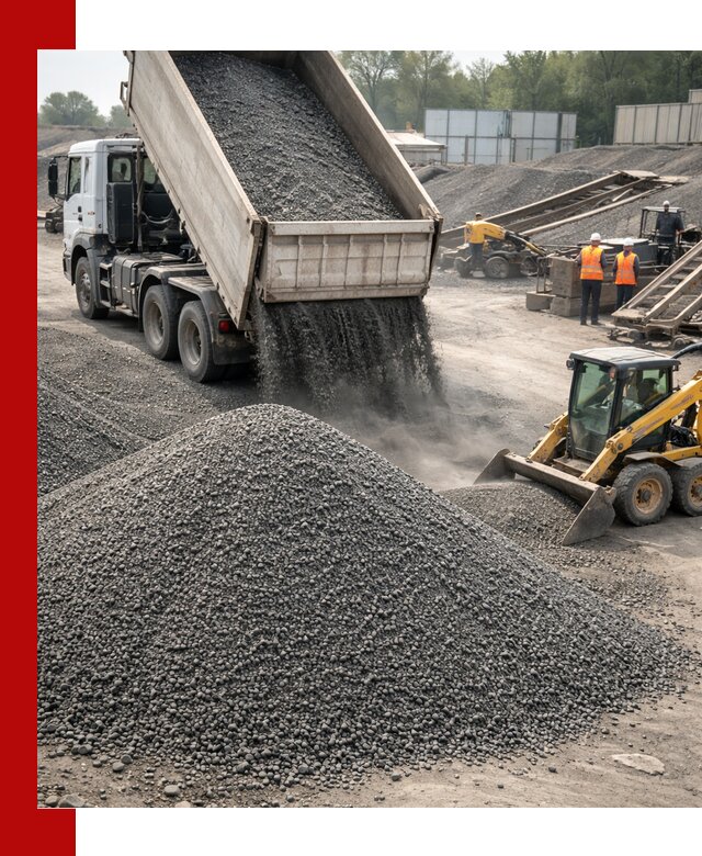 Вторичный щебень фракция 0–5 с доставкой в Урае