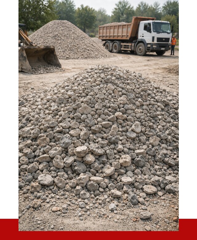 Вторичный щебень фракция 20-40 в Урае от 2293 р ПРОНЕРУДУрй