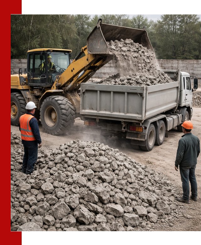 Вторичный щебень фракция 70–150 в Урае с доставкой