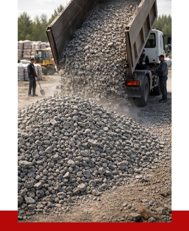 Бетонный щебень фракция 40-70 в Урае от 1876 р. ПРОНЕРУДУрй