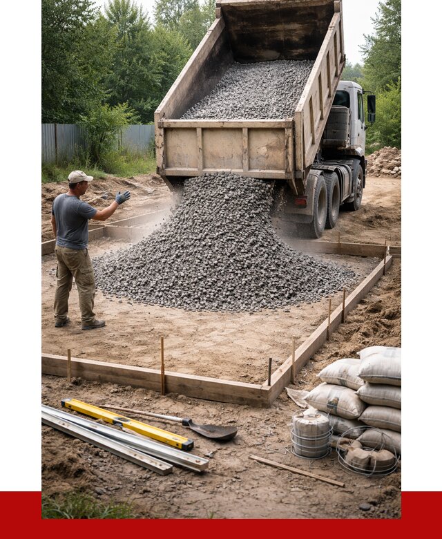 Купить щебень для фундамента в Урае от 4689 р. | ПРОНЕРУДУрй
