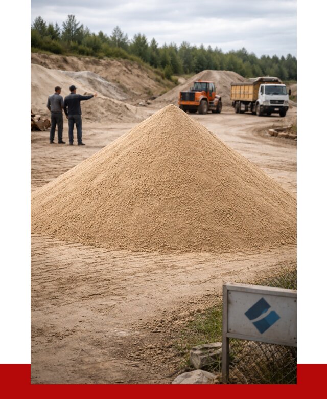 Карьерный песок навалом в Урае от 1876 р. | ПРОНЕРУДУрй