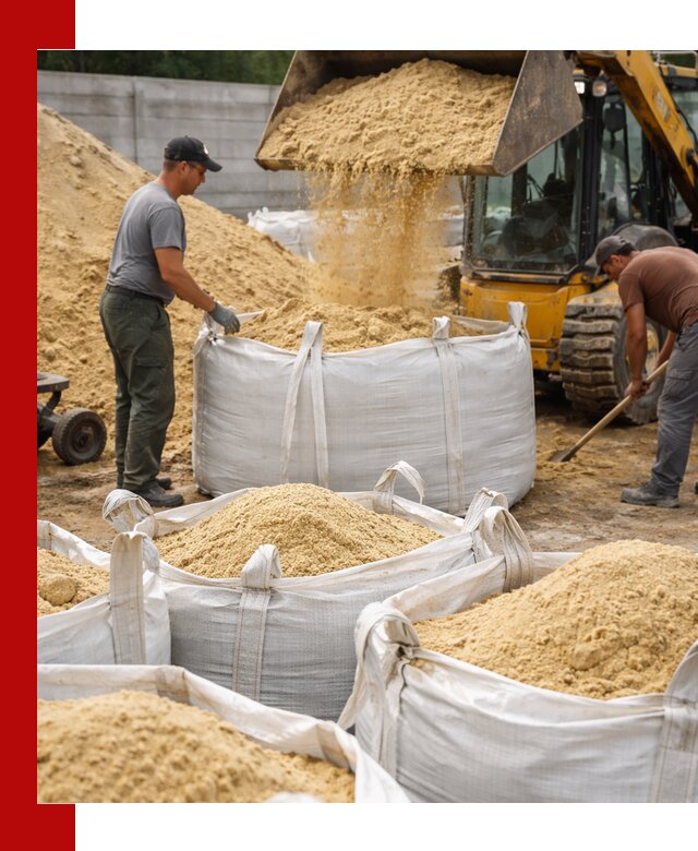 Поставка качественного песка для кладки в Урае