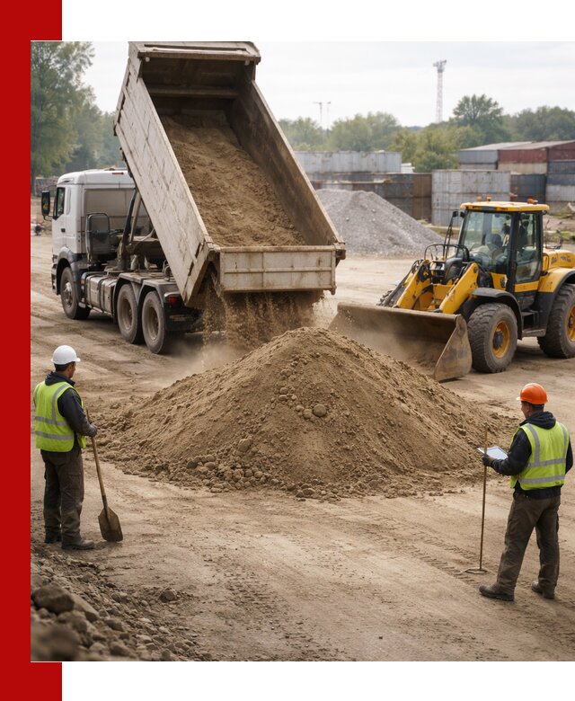 Доставка и продажа пескогрунта оптом и в розницу в Урае