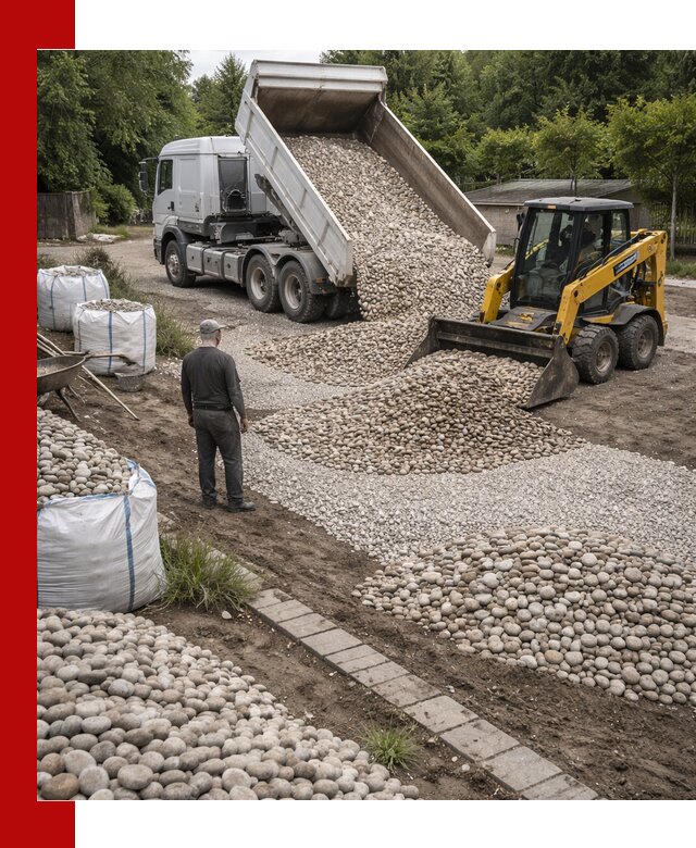 Доставка морской гальки оптом и в розницу в Урае