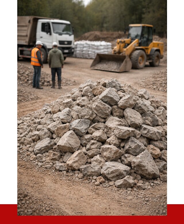 Купить бутовый камень с доставкой в Урае от 2397 р. | ПРОНЕРУДУрй