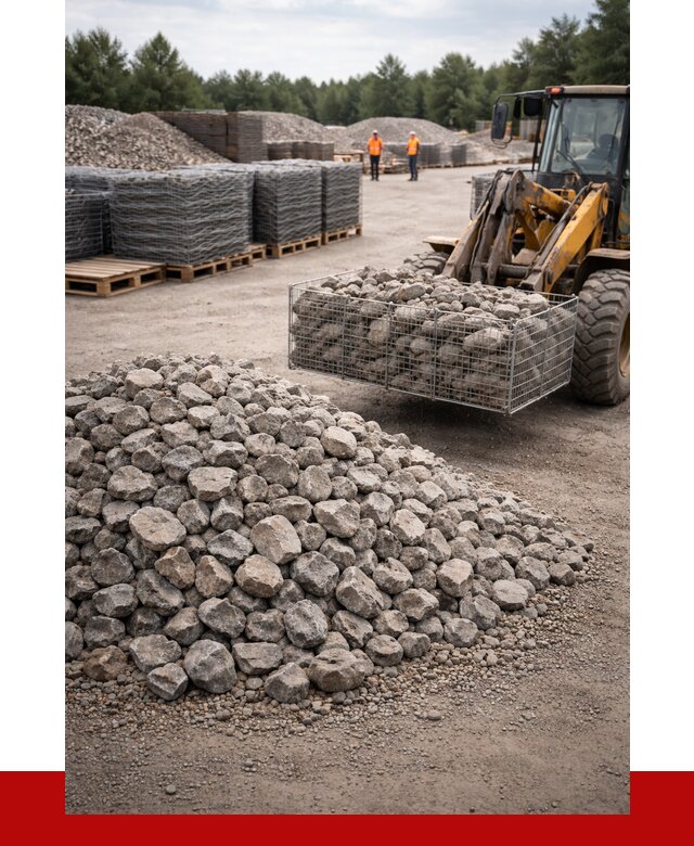 Камень для габионов фракция 70-150 в Урае от 4377 р. | ПРОНЕРУДУрй