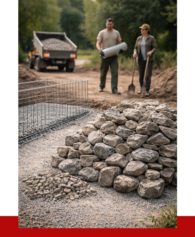 Камень для габионов фракция 100-200 в Урае от 5002 р. | ПРОНЕРУДУрй