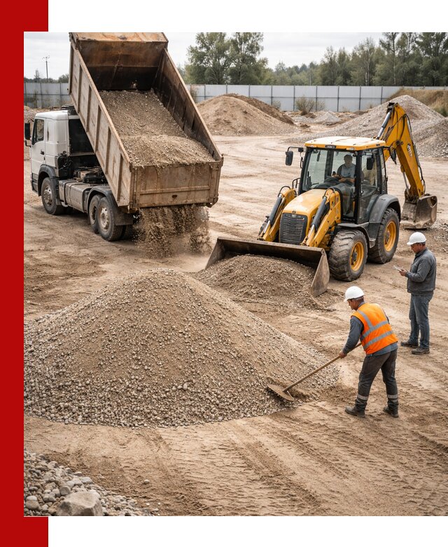 Поставка и доставка ПГС С4 в мешках и самосвалах в Урае