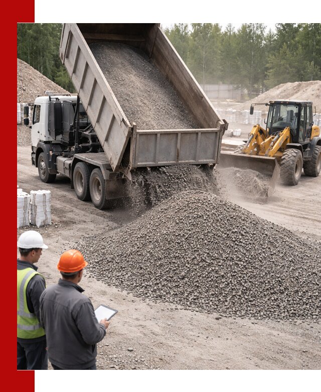 Доставка и продажа гранитного отсева 0-10 в Урае