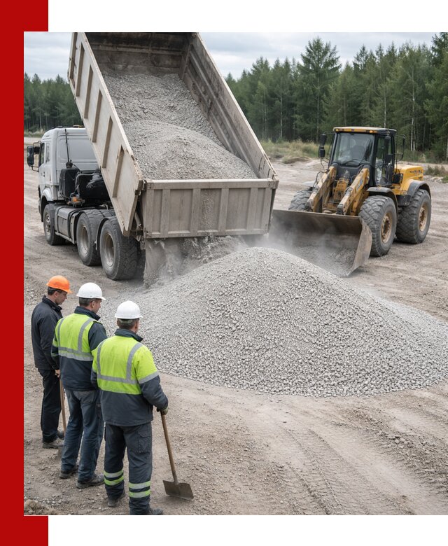 Известняковый отсев 0-5 доставка в Урае быстро и выгодно