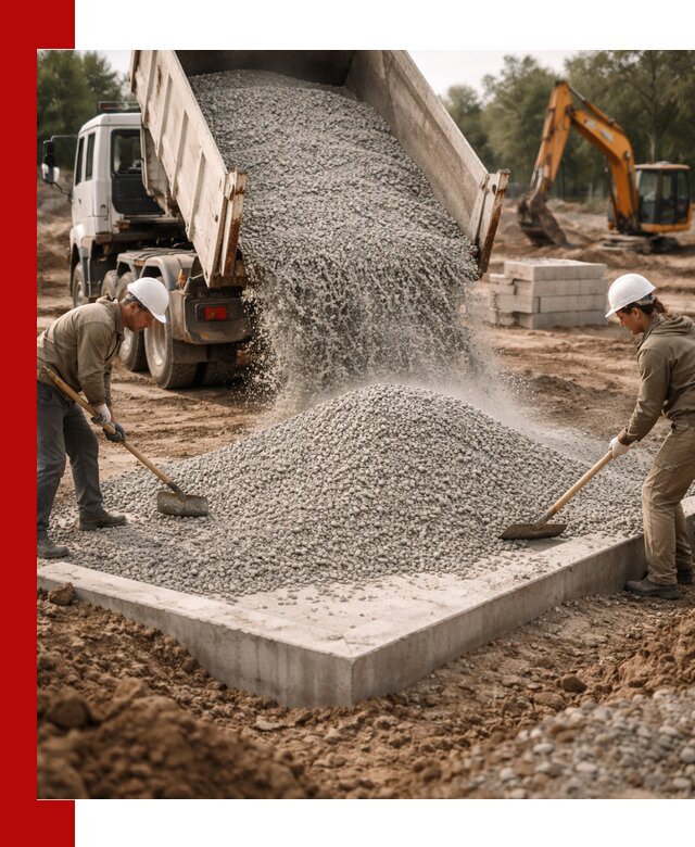 Доставка и продажа отсева для бетона в Урае