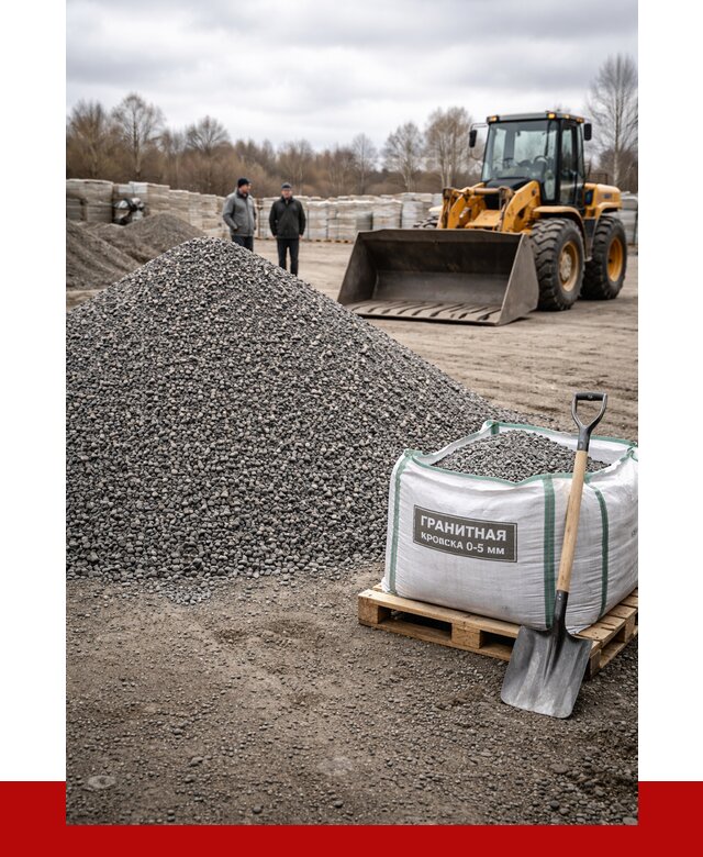 Купить гранитную крошку в Урае от 5002 р. с доставкой | ПРОНЕРУДУрй