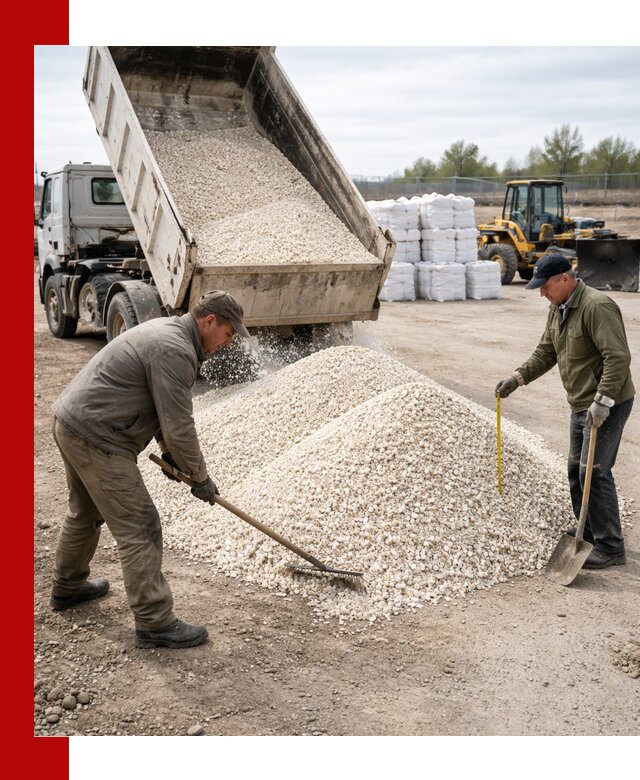 Мраморная крошка с доставкой и разгрузкой в Урае