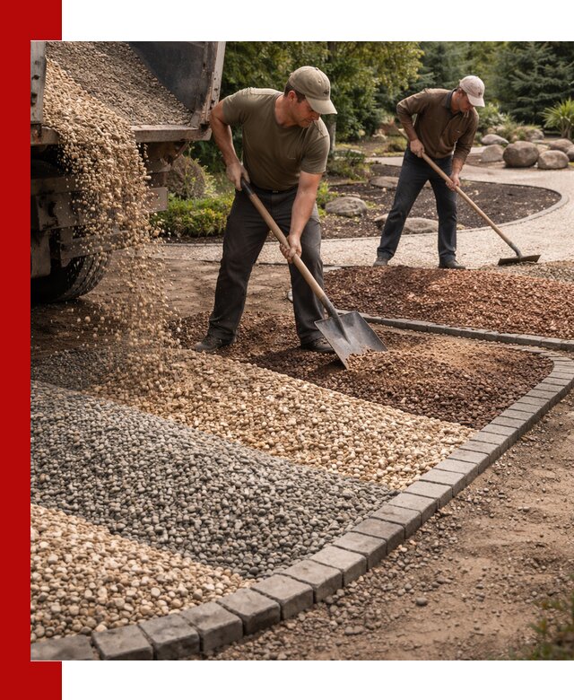 Декоративная крошка для ландшафта в Урае — продажа и доставка