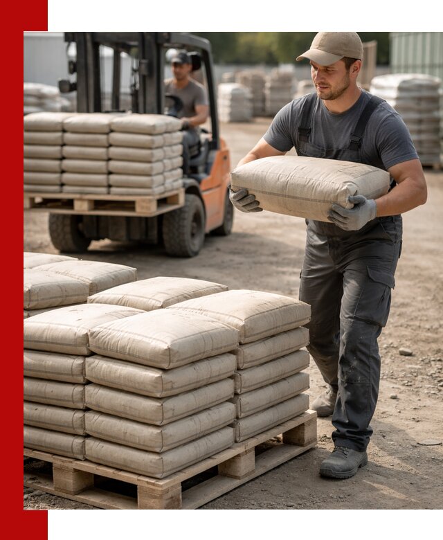 Доставка цемента в мешках оптом и в розницу в Урае