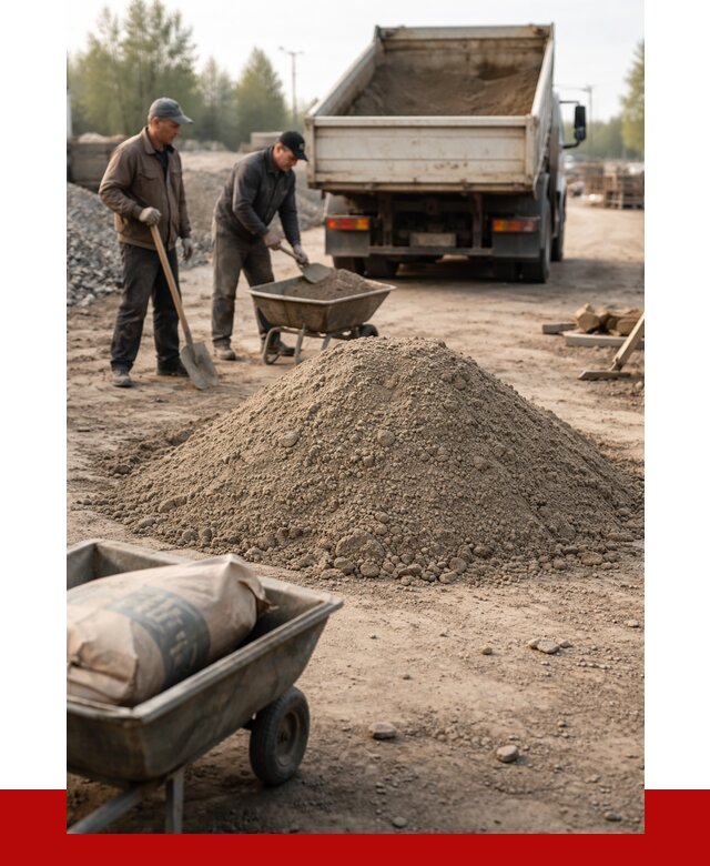 Цементно-песчаная смесь М150 в Урае от 4898 р. | ПРОНЕРУДУрй