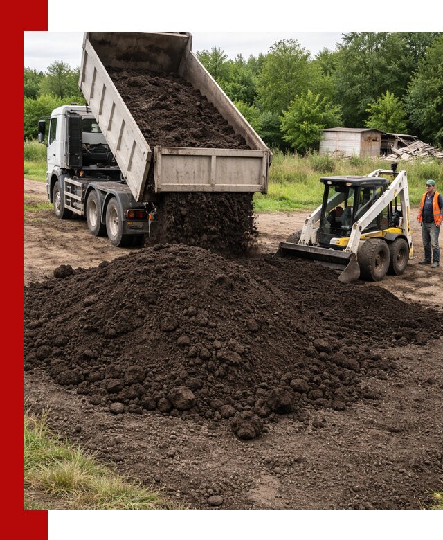 Поставка плодородной земли с доставкой самосвалом в Урае