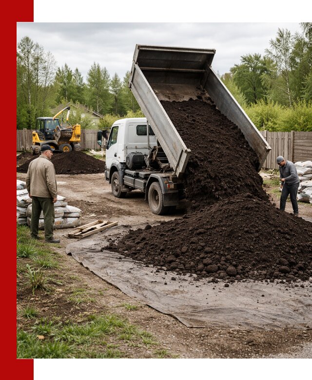 Доставка качественного почвогрунта в Урае оптом и в розницу