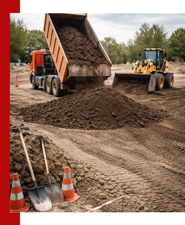 Поставка и доставка планировочного грунта в Урае