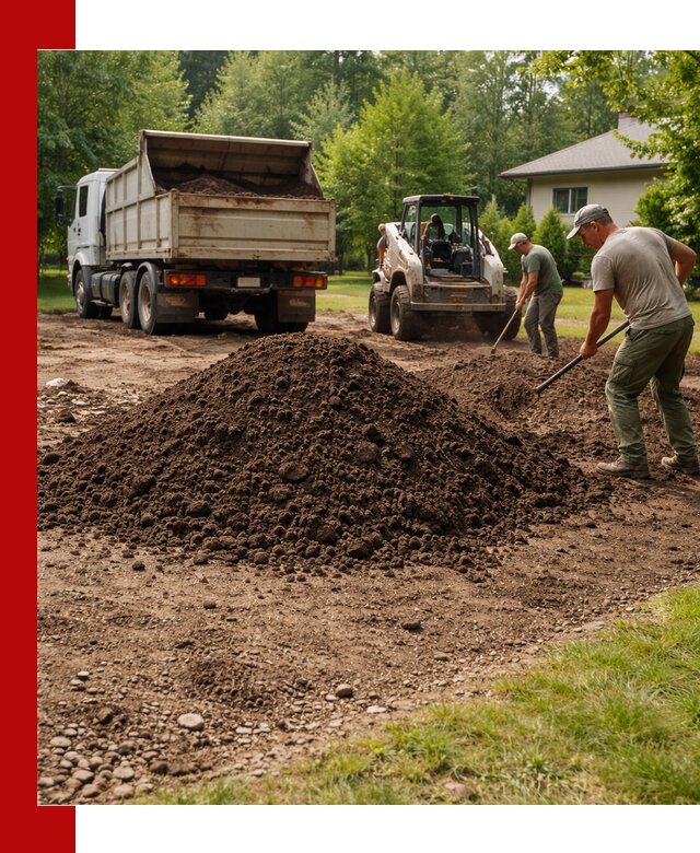 Доставка и укладка грунта для газона в Урае