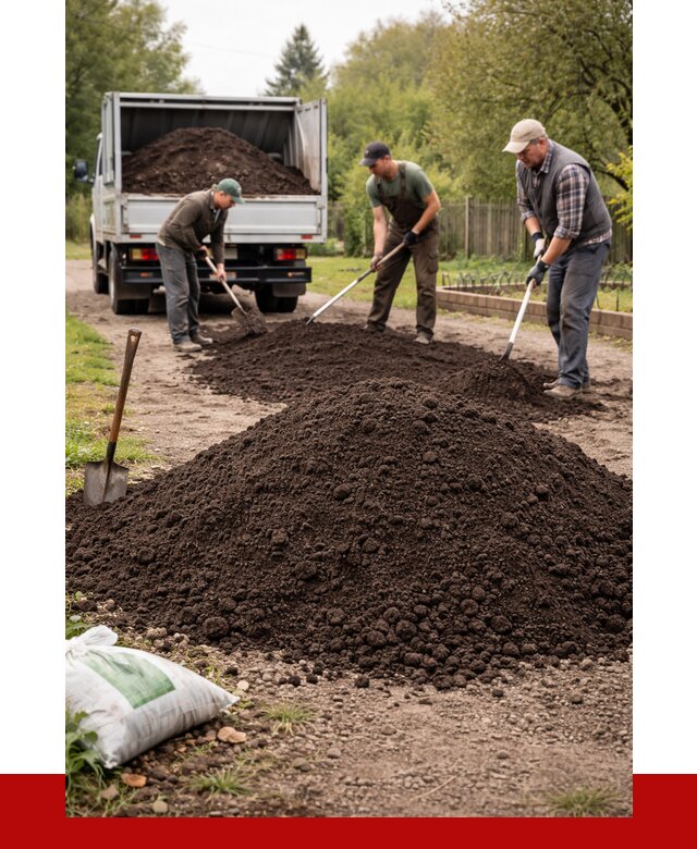 Купить землю для огорода в Урае от 3335 р./куб | ПРОНЕРУДУрй