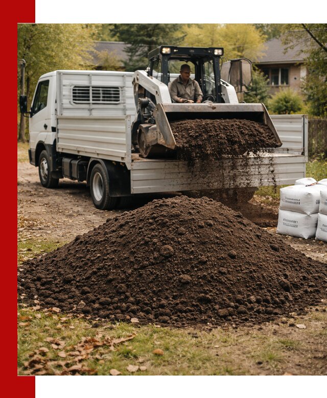 Доставка садовой земли в больших объёмах в Урае