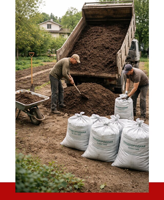 Плодородная смесь в Урае от 4377 р./куб с доставкой | ПРОНЕРУДУрй