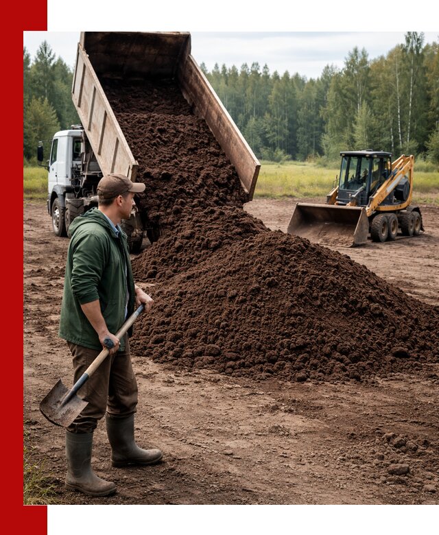 Купить верховой торф с доставкой в Урае для садоводства и растений